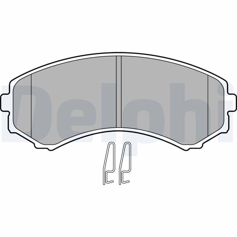 Placute frana DELPHI LP1462