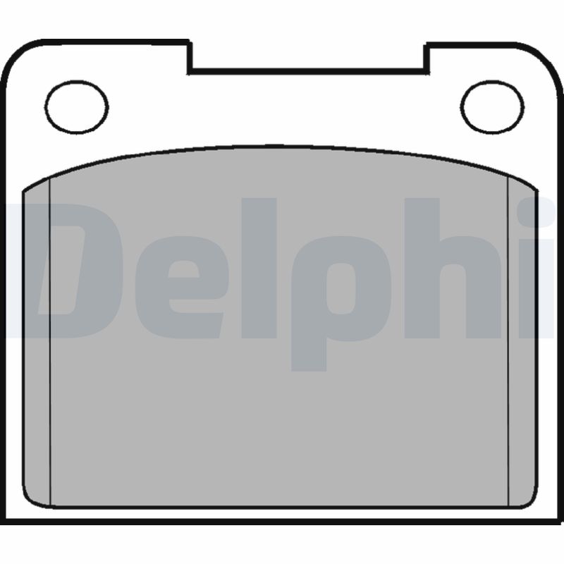 Placute frana DELPHI LP15