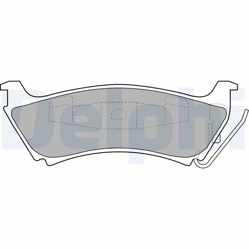Placute frana DELPHI LP1501