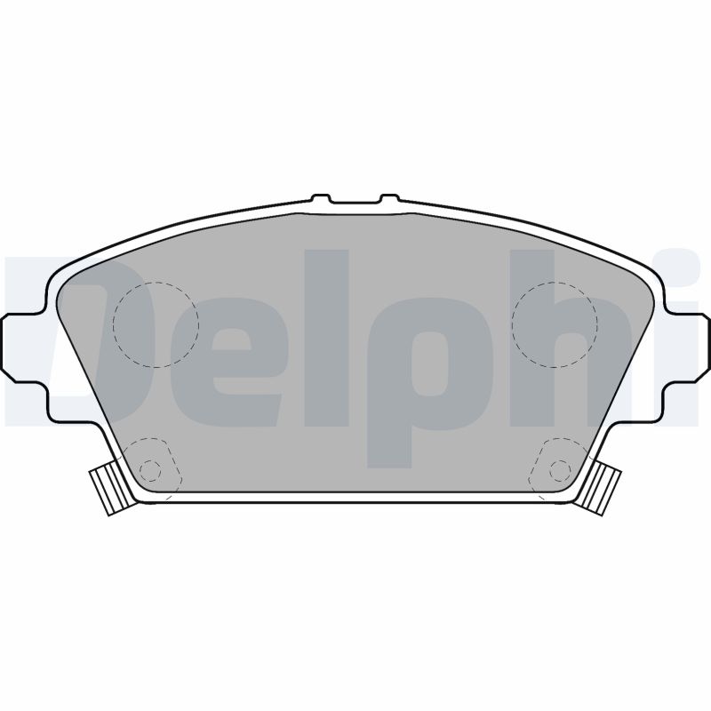Placute frana DELPHI LP1503