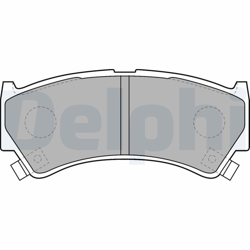 Placute frana DELPHI LP1548