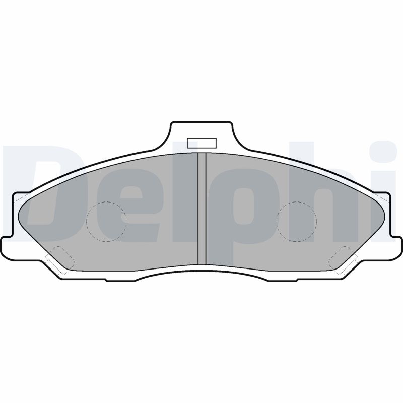 Placute frana DELPHI LP1555