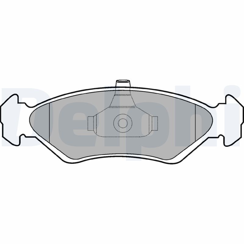 Placute frana DELPHI LP1603