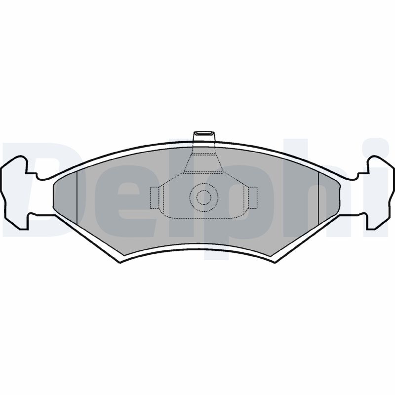 Placute frana DELPHI LP1604