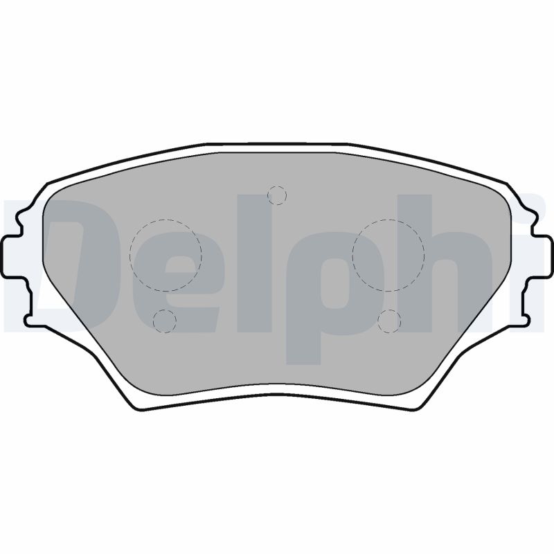 Placute frana DELPHI LP1632