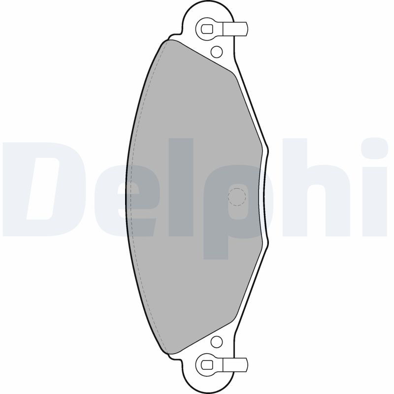 Placute frana DELPHI LP1655