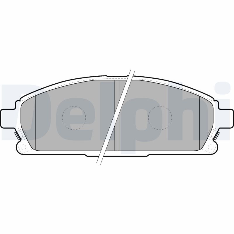 Placute frana DELPHI LP1659
