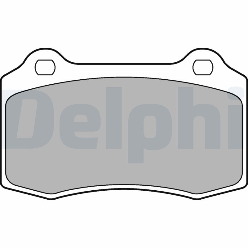 Placute frana DELPHI LP1700