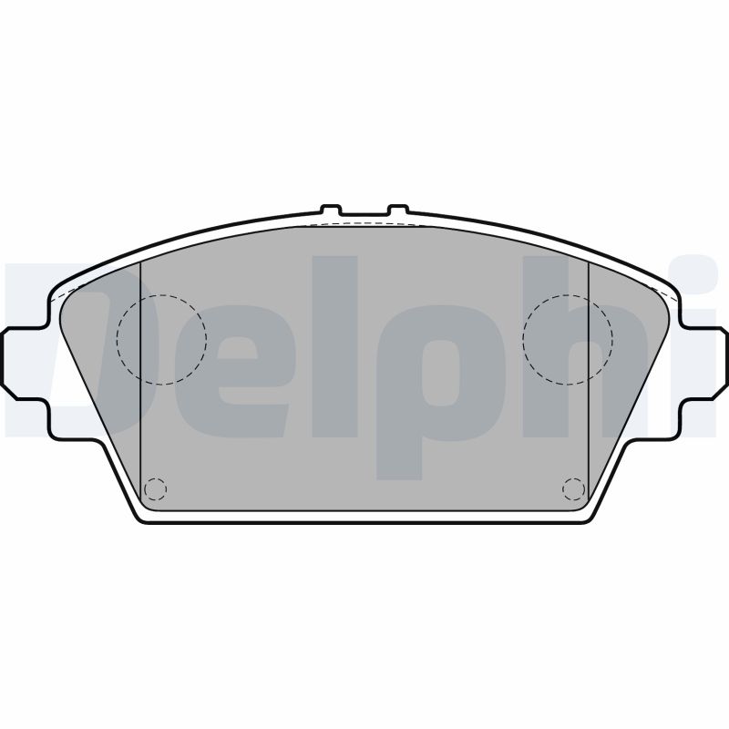 Placute frana DELPHI LP1732