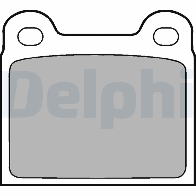 Placute frana DELPHI LP18