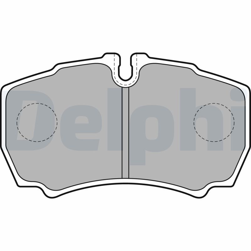 Placute frana DELPHI LP1826