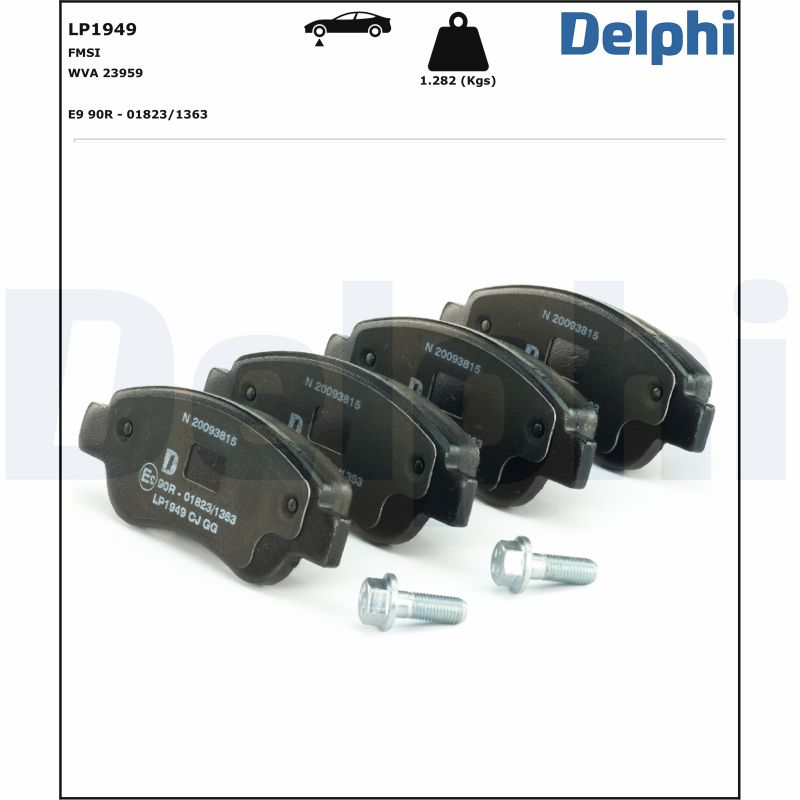 Placute frana DELPHI LP1949