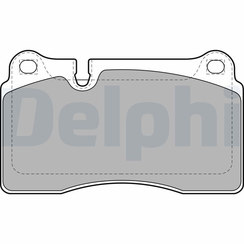 Placute frana DELPHI LP2012