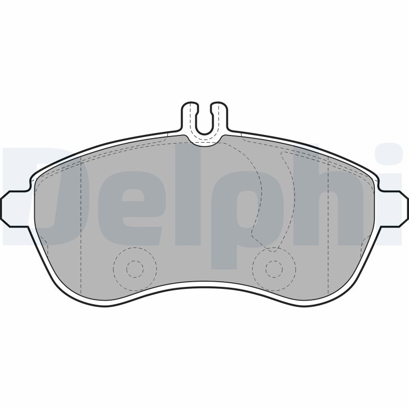 Placute frana DELPHI LP2028