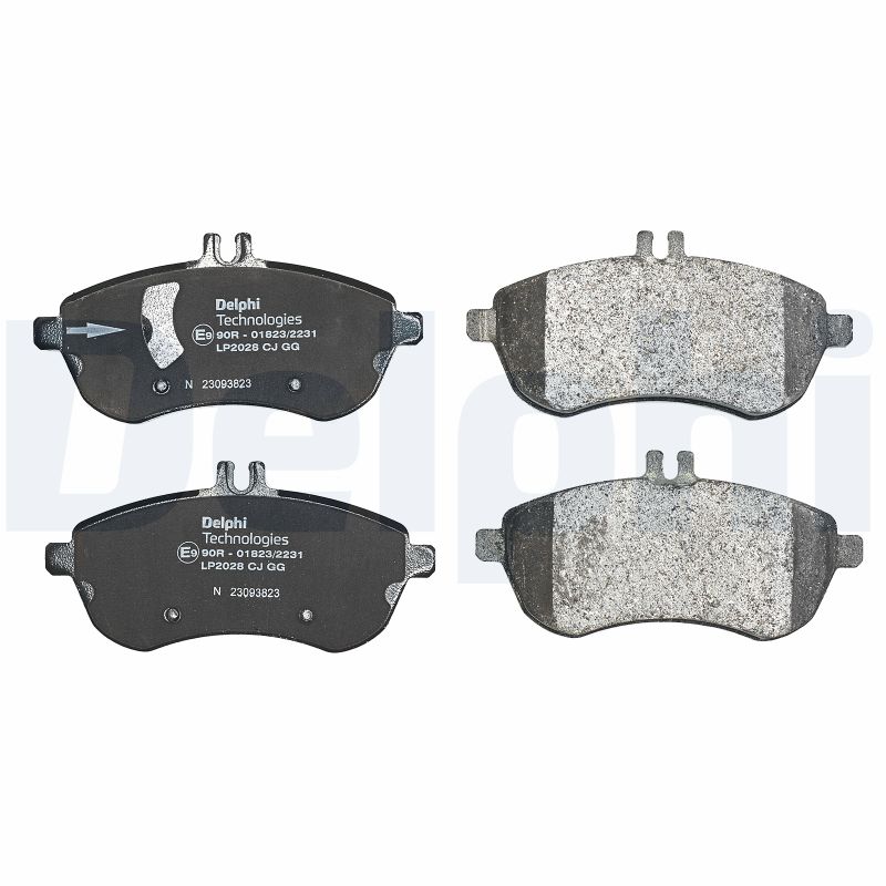 Placute frana DELPHI LP2028