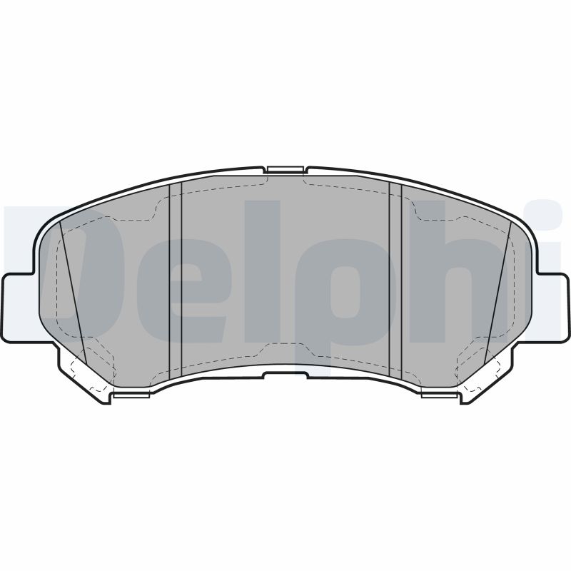 Placute frana DELPHI LP2031