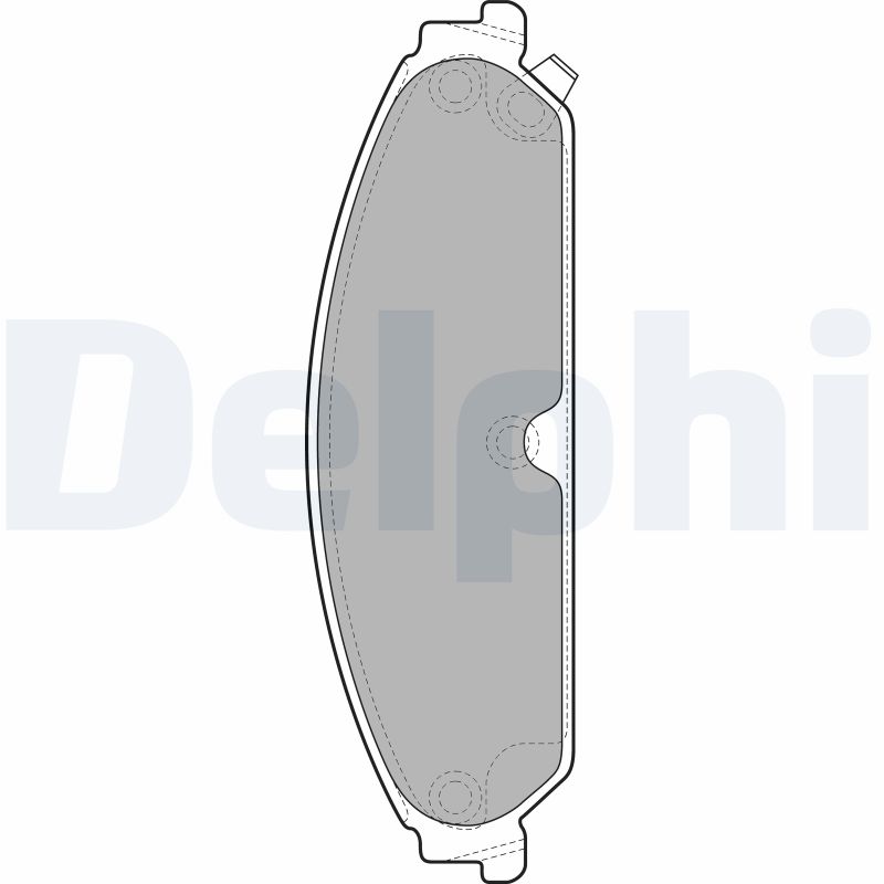 Placute frana DELPHI LP2033
