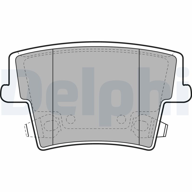 Placute frana DELPHI LP2035
