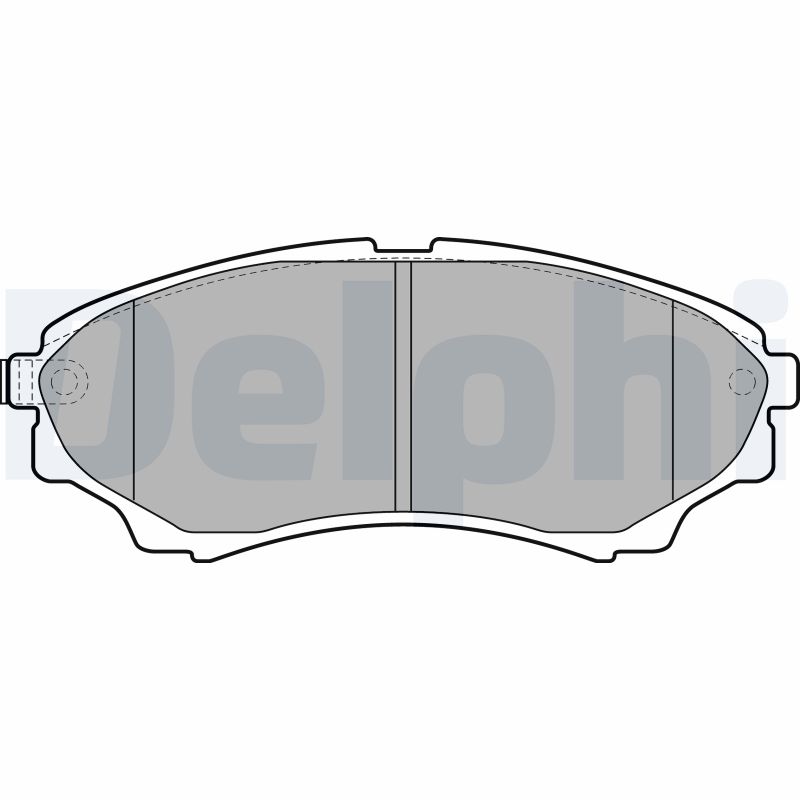 Placute frana DELPHI LP2036