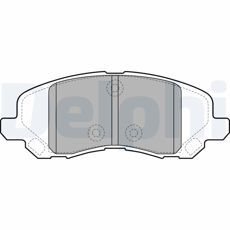 Placute frana DELPHI LP2038