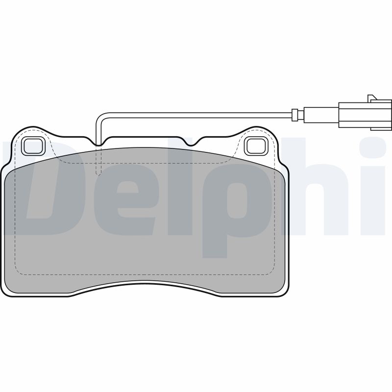 Placute frana DELPHI LP2045