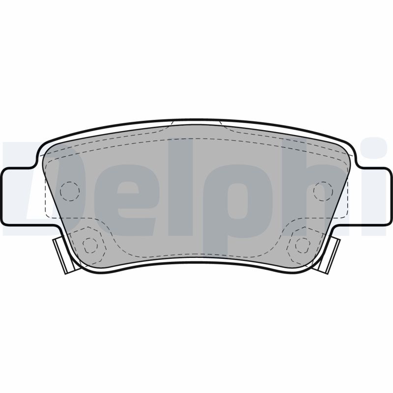 Placute frana DELPHI LP2047