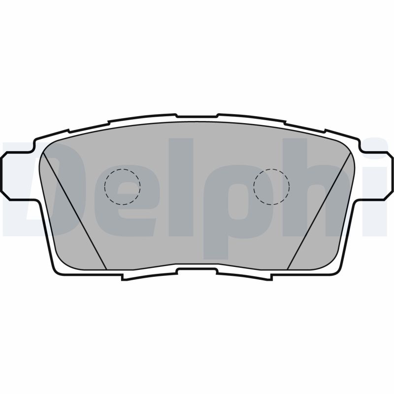 Placute frana DELPHI LP2052