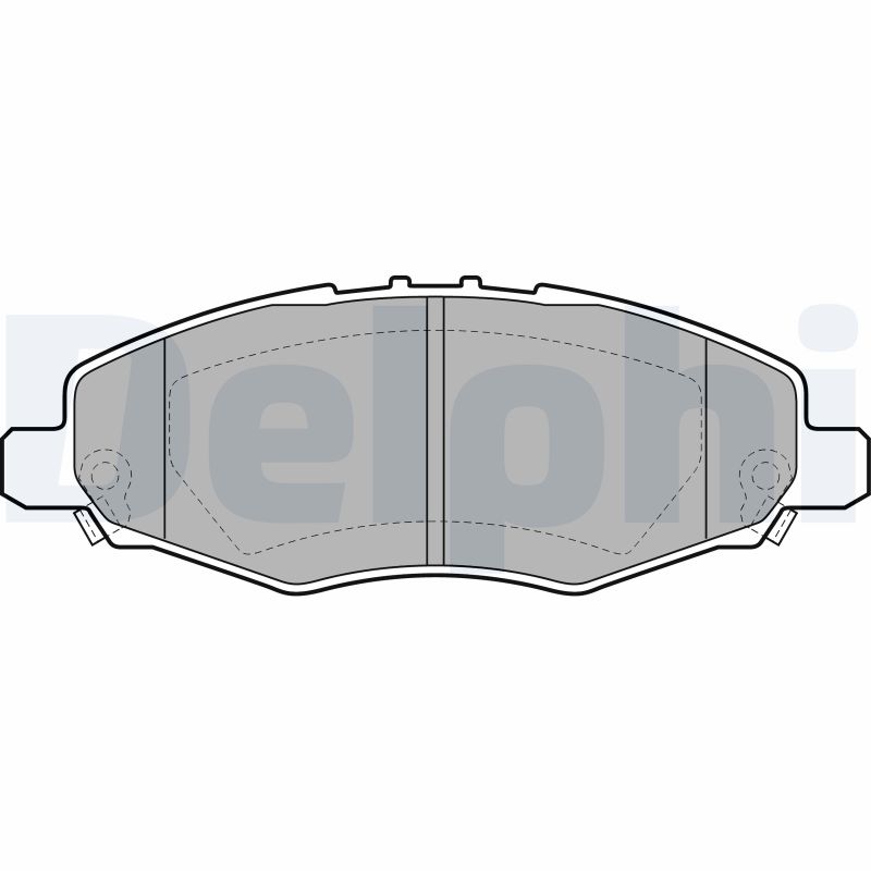 Placute frana DELPHI LP2059