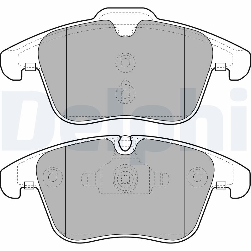 Placute frana DELPHI LP2065