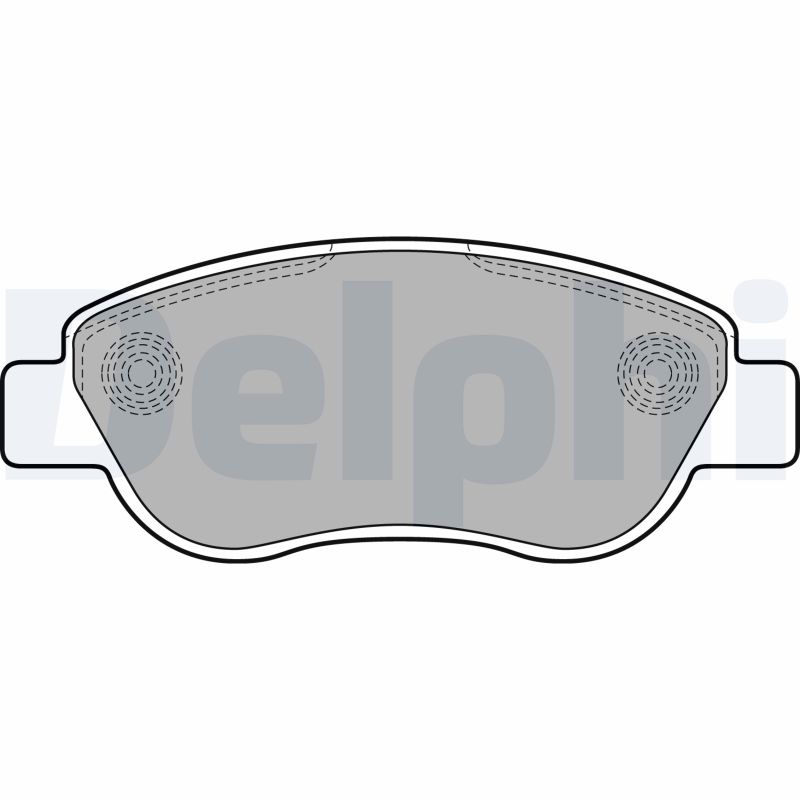 Placute frana DELPHI LP2075