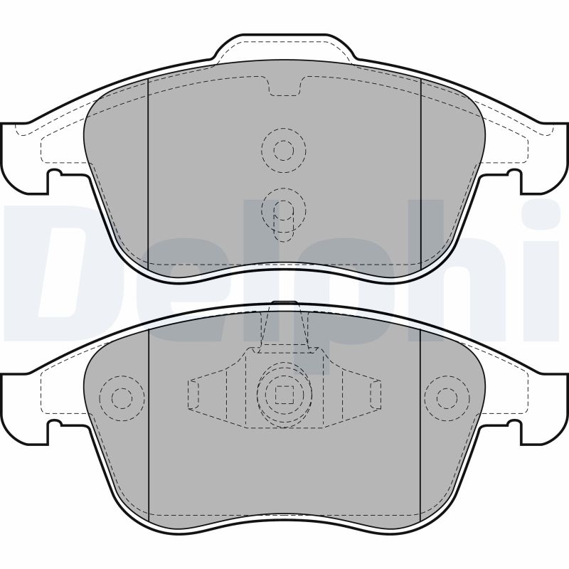 Placute frana DELPHI LP2079