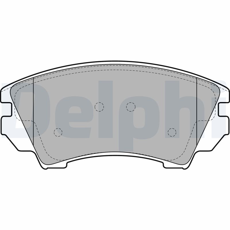 Placute frana DELPHI LP2081