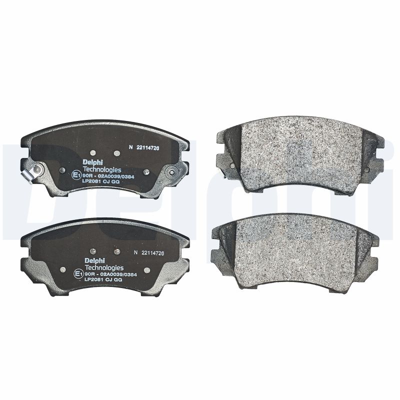 Placute frana DELPHI LP2081