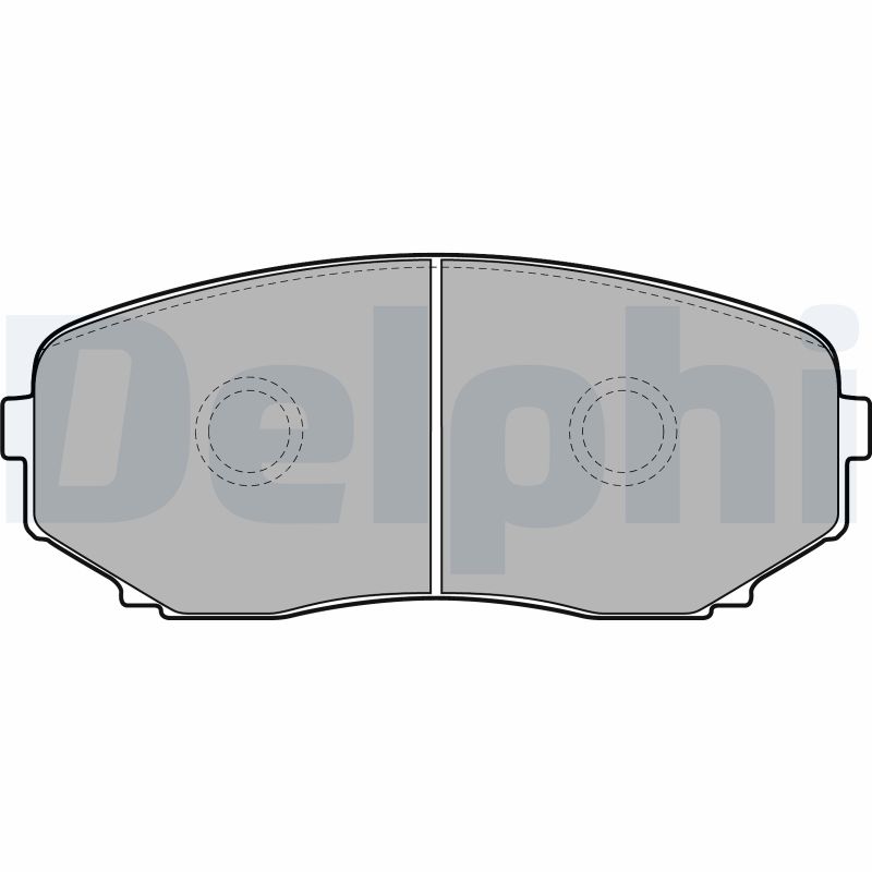 Placute frana DELPHI LP2098