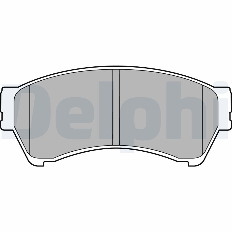 Placute frana DELPHI LP2111
