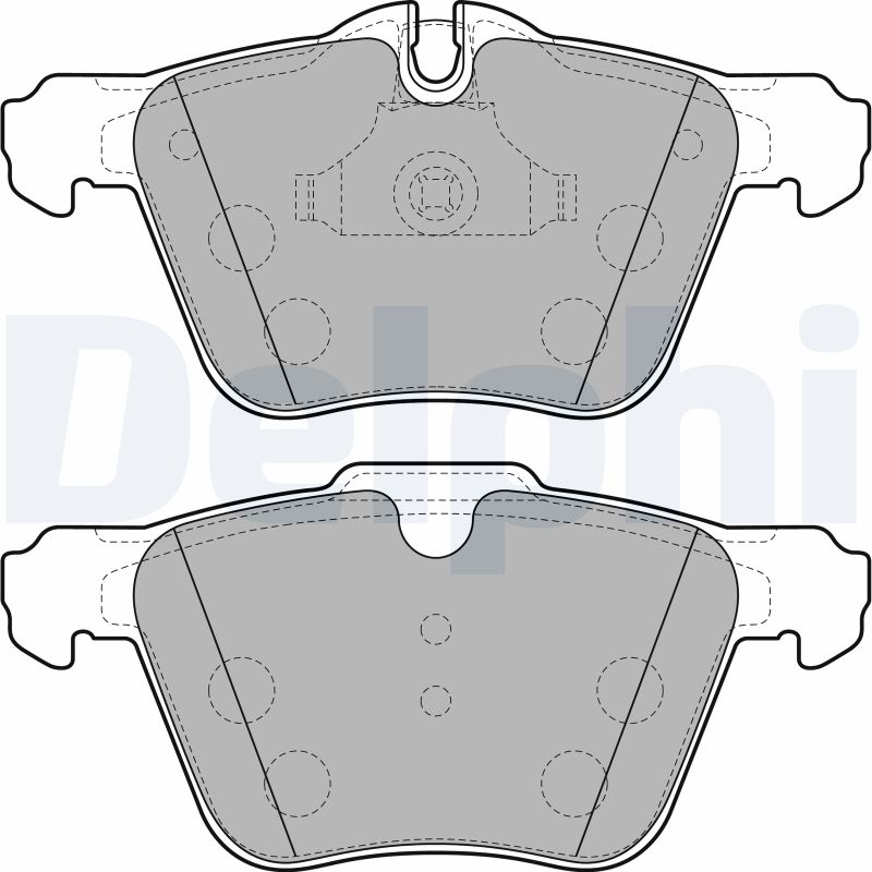 Placute frana DELPHI LP2114