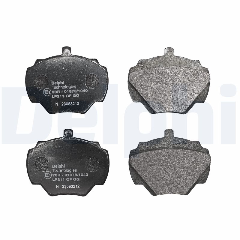 Placute frana DELPHI LP211