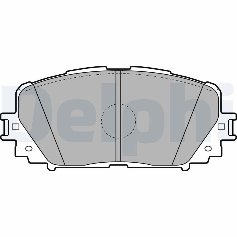 Placute frana DELPHI LP2123