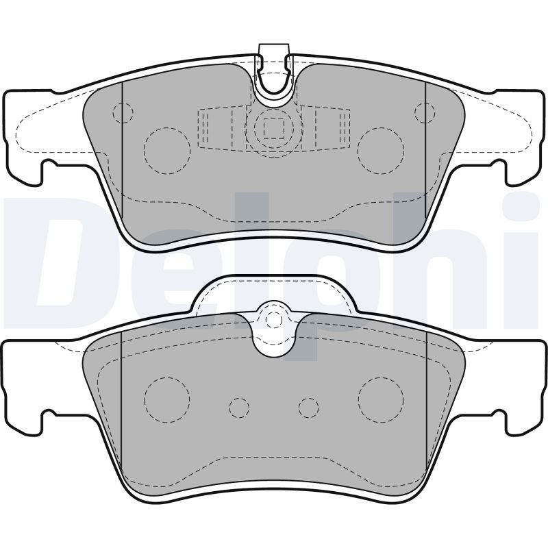 Placute frana DELPHI LP2124