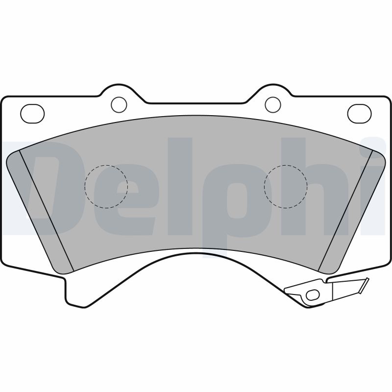Placute frana DELPHI LP2134