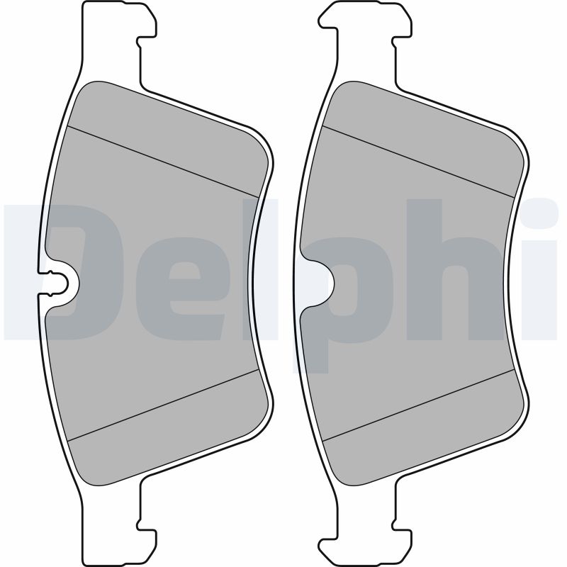 Placute frana DELPHI LP2139