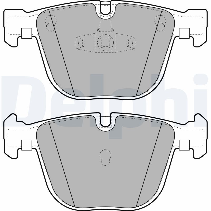 Placute frana DELPHI LP2141