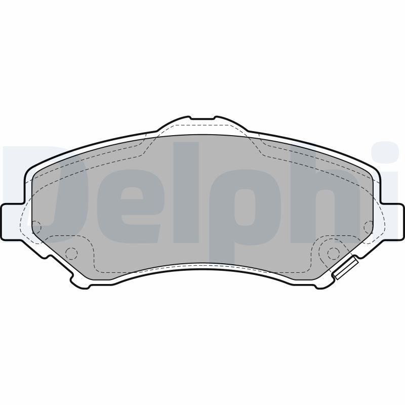 Placute frana DELPHI LP2143