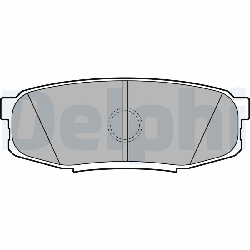 Placute frana DELPHI LP2154