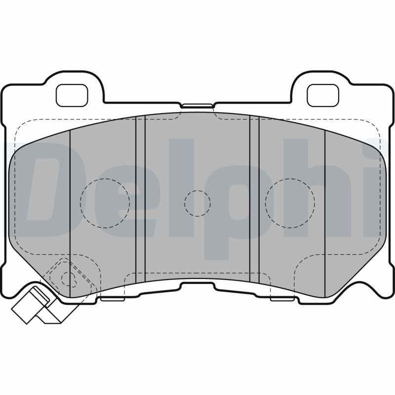 Placute frana DELPHI LP2156