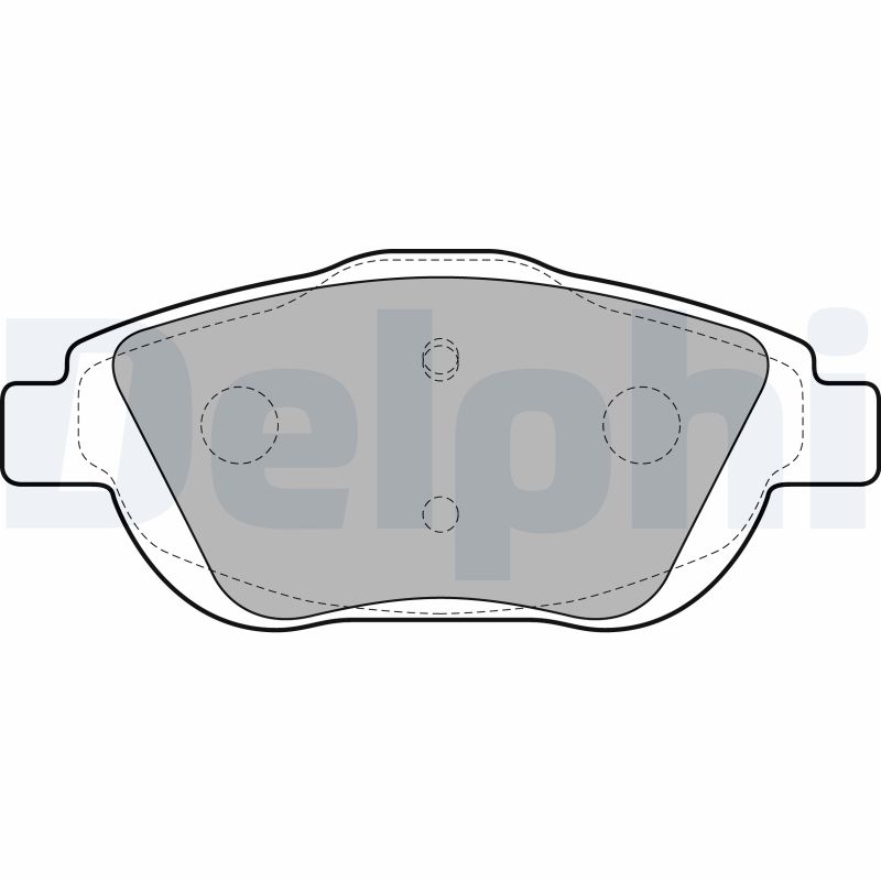 Placute frana DELPHI LP2164