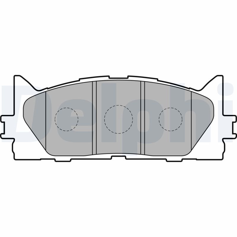 Placute frana DELPHI LP2169
