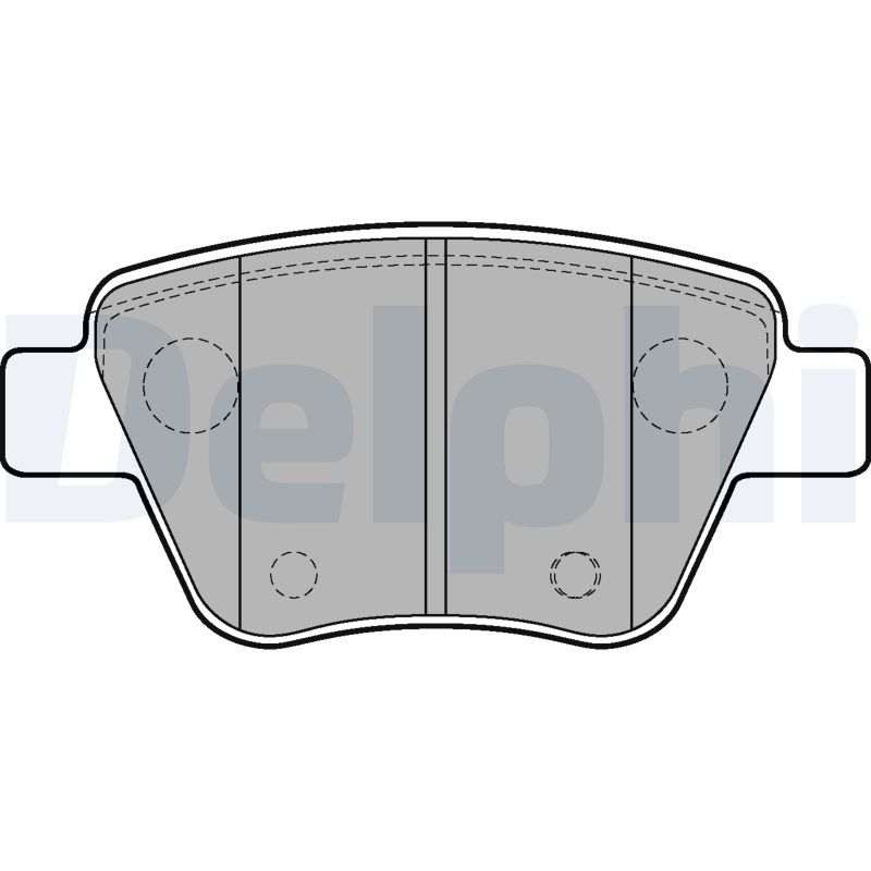 Placute frana DELPHI LP2178