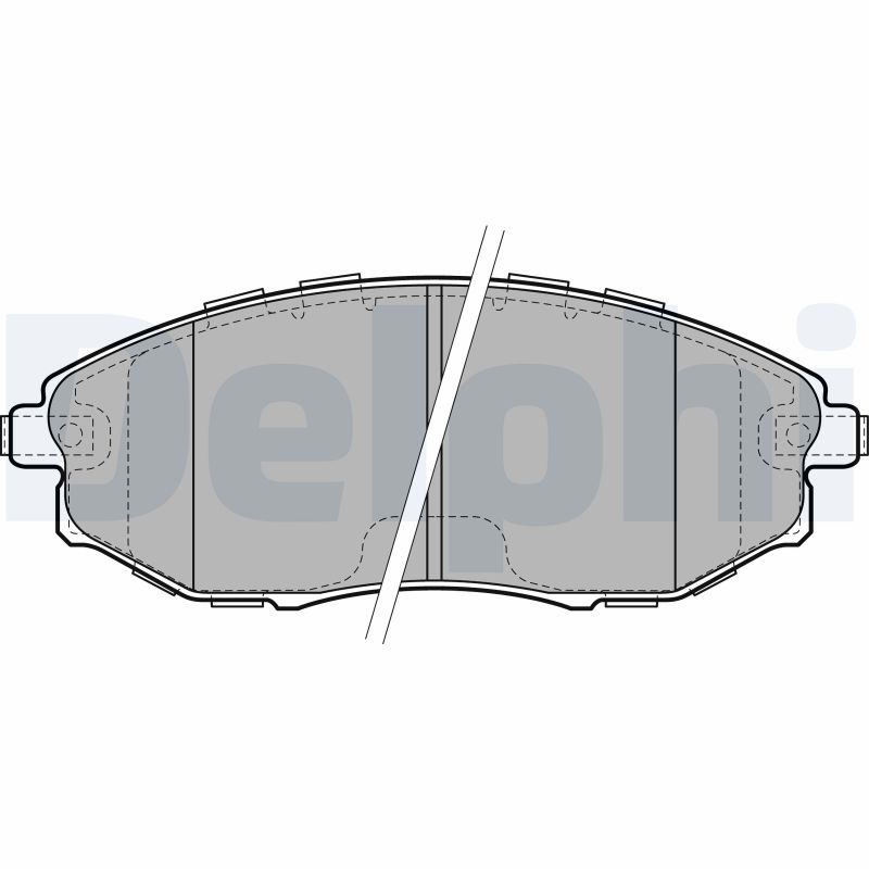 Placute frana DELPHI LP2183