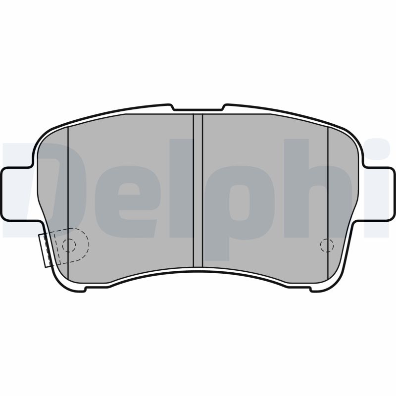 Placute frana DELPHI LP2205